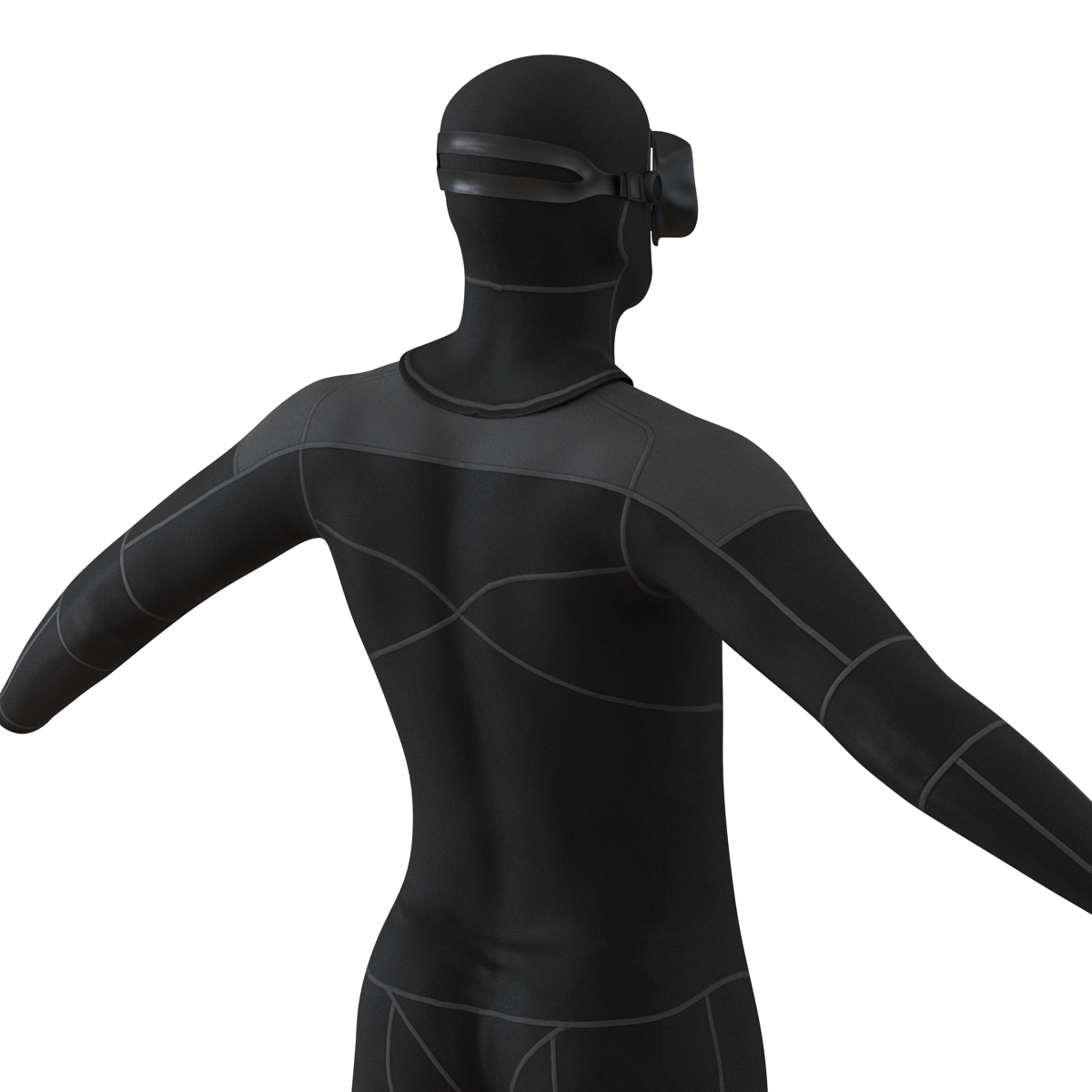 Dive Wetsuit 3D