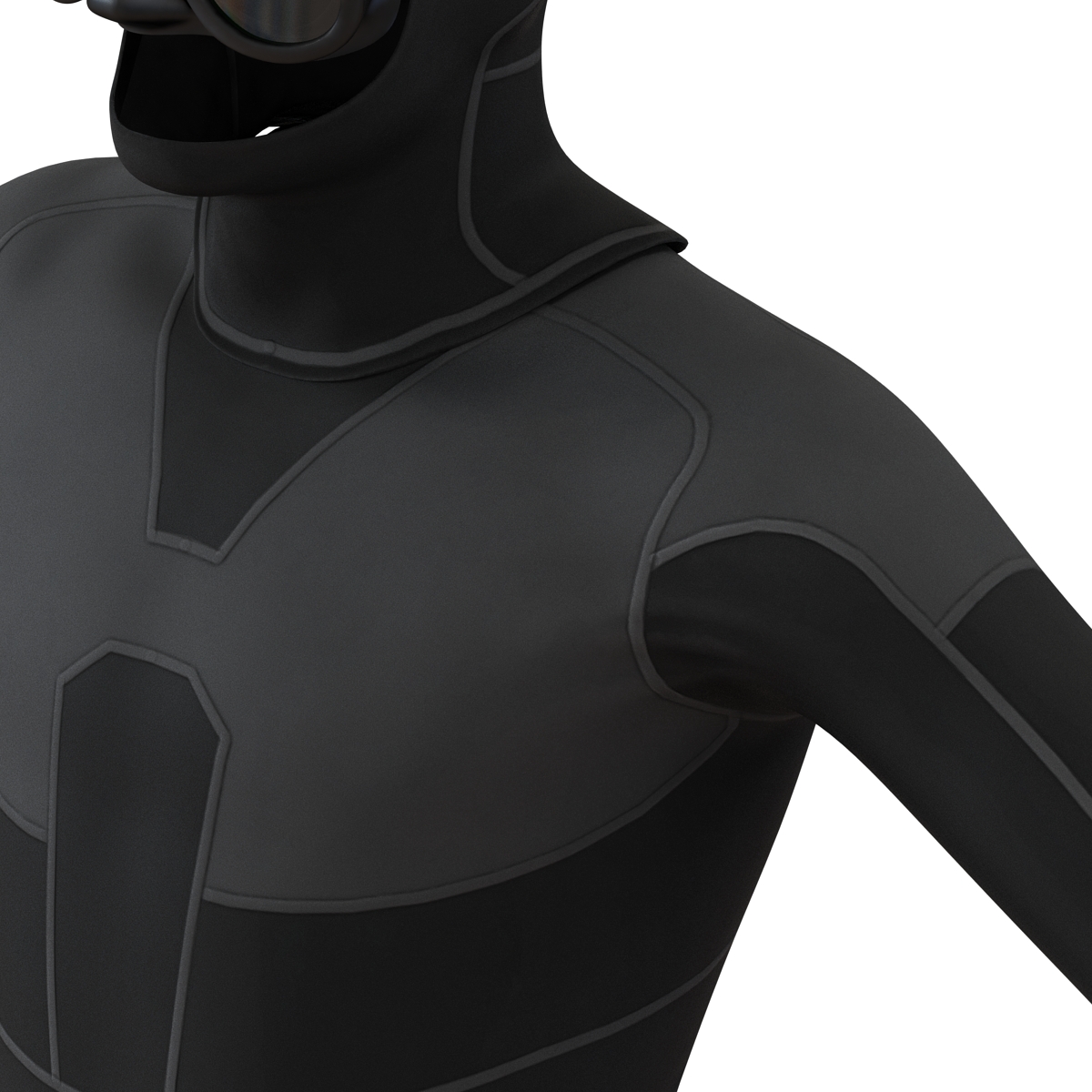 Dive Wetsuit 3D