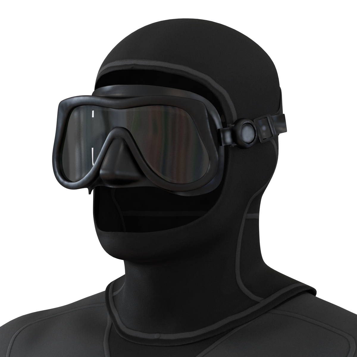 Dive Wetsuit 3D