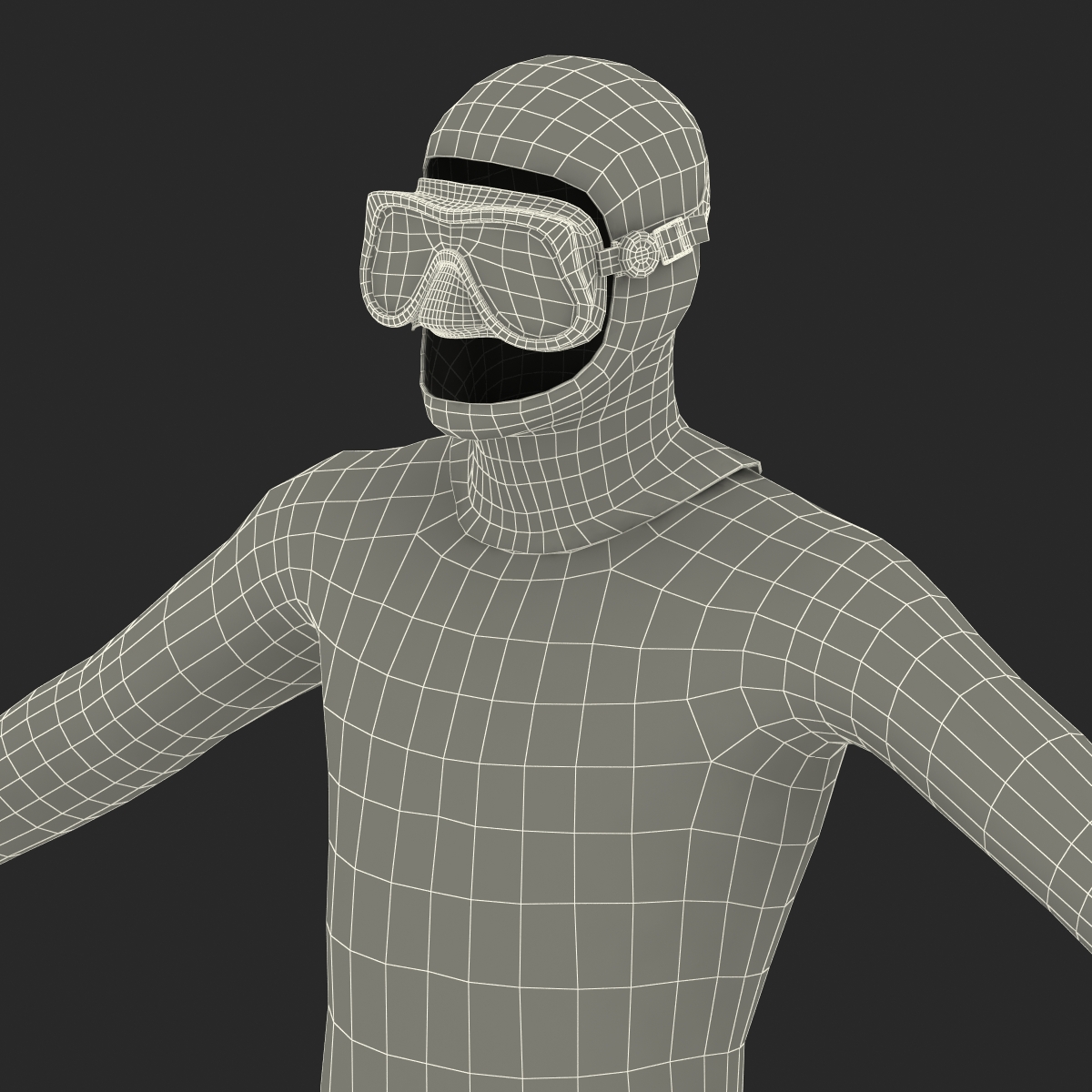 Dive Wetsuit 3D