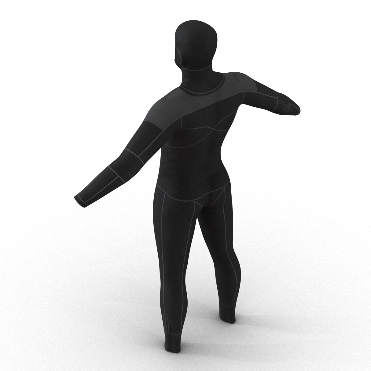 Dive Wetsuit 2 3D model