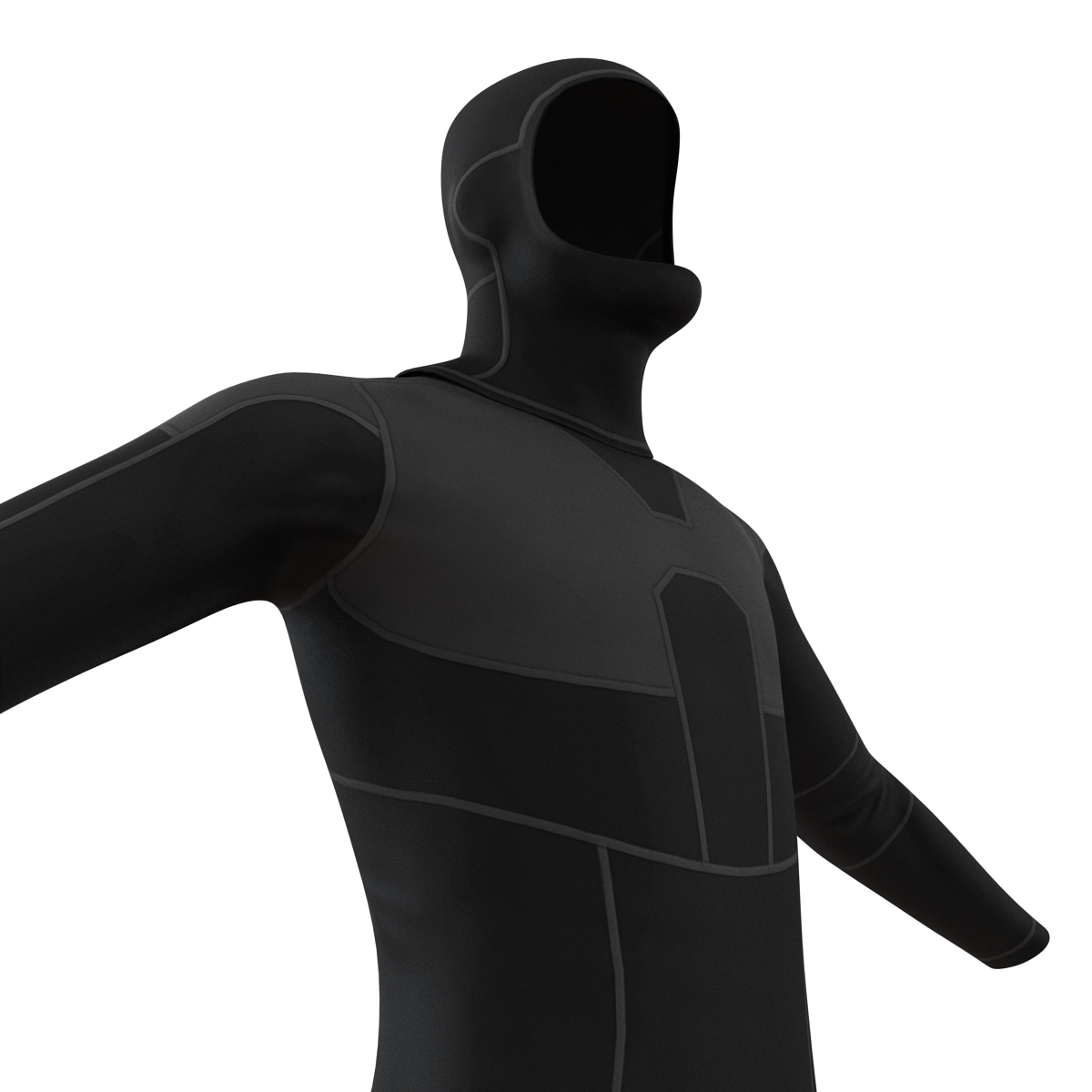 Dive Wetsuit 2 3D model