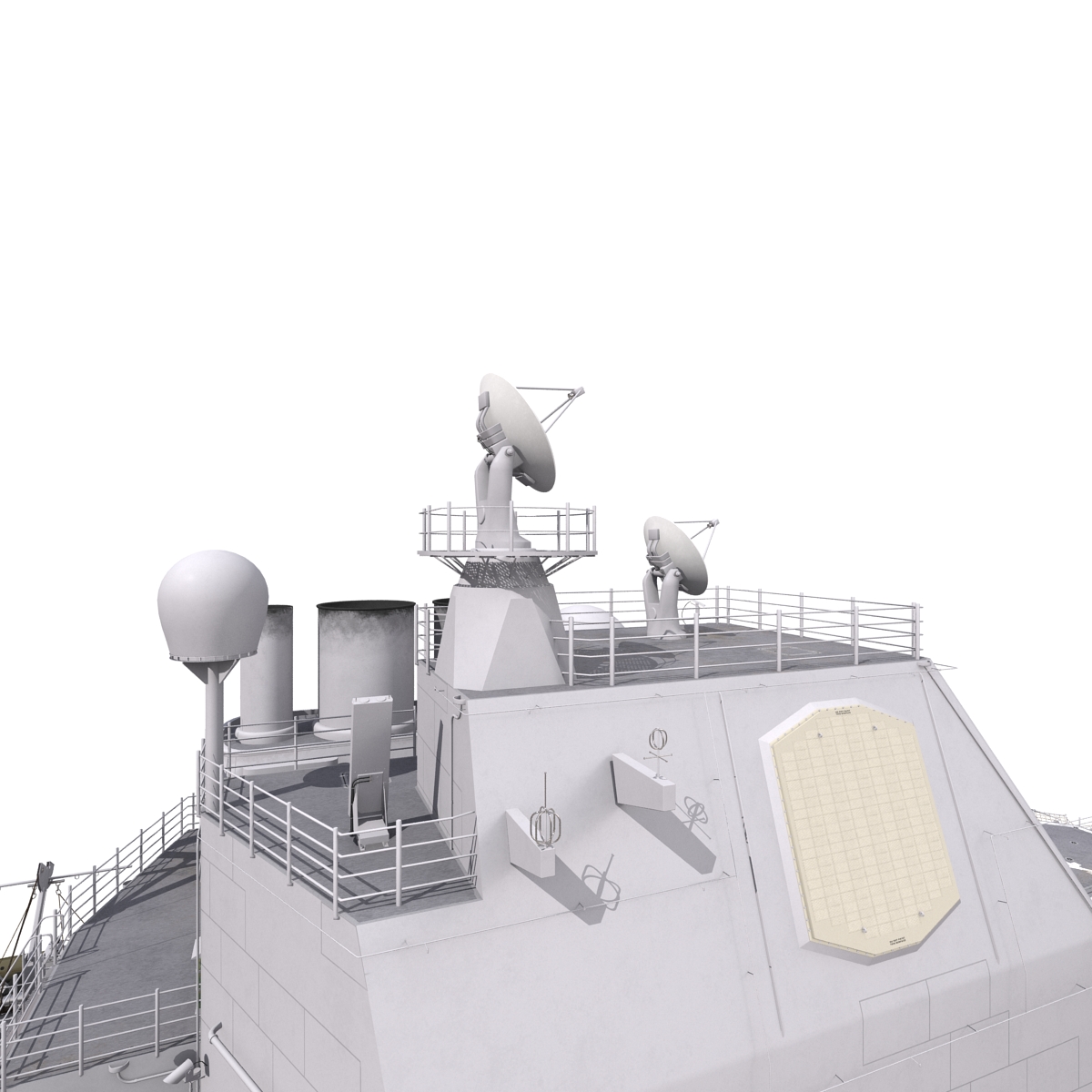 3D model Ticonderoga Class Cruiser Antietam CG 54