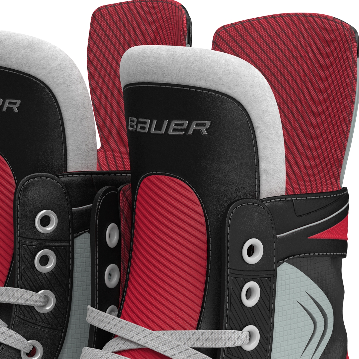 Hockey Skates Bauer 3D model