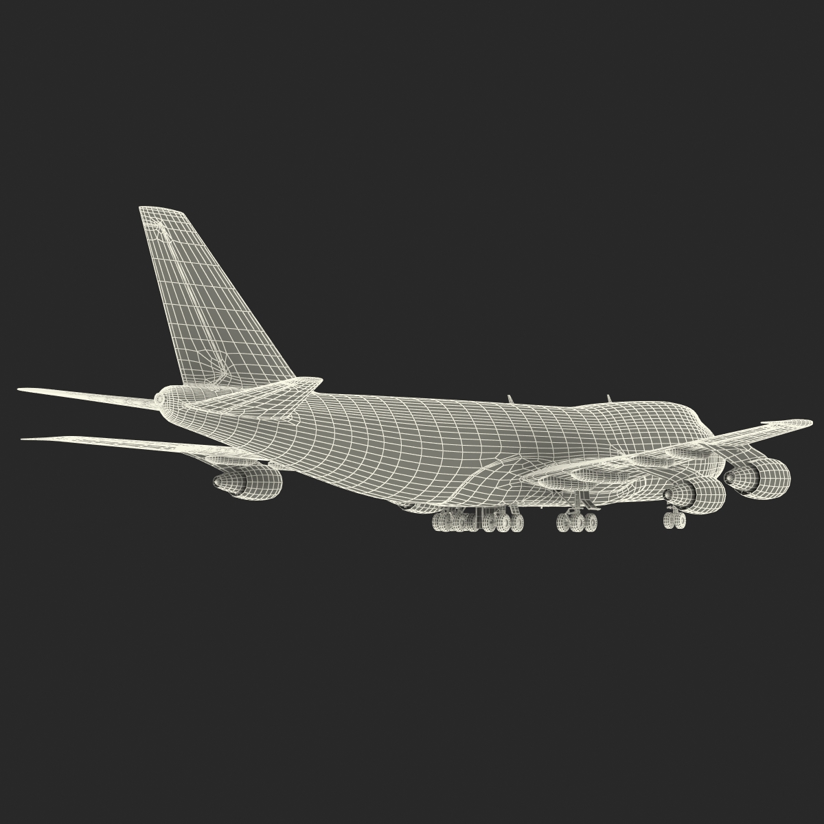 3D Boeing 747 200B British Airways