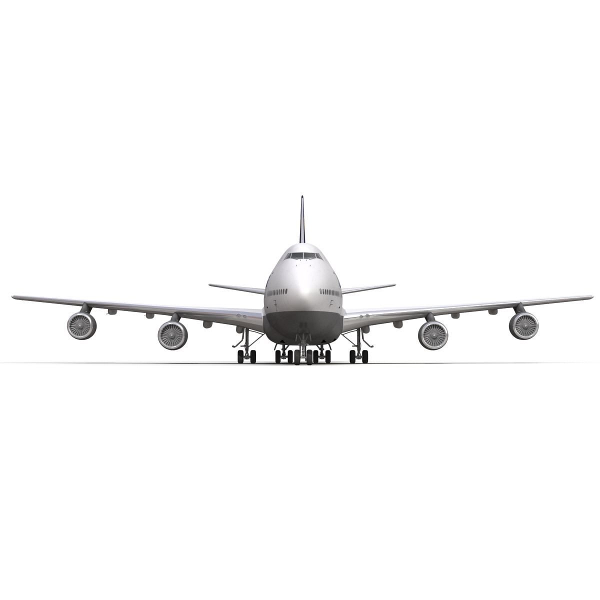 3D model Boeing 747 200B Lufthansa