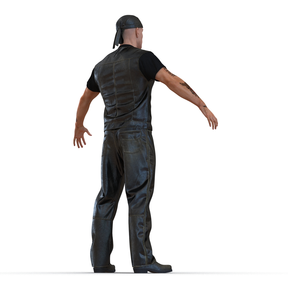 Biker Man Generic 3D