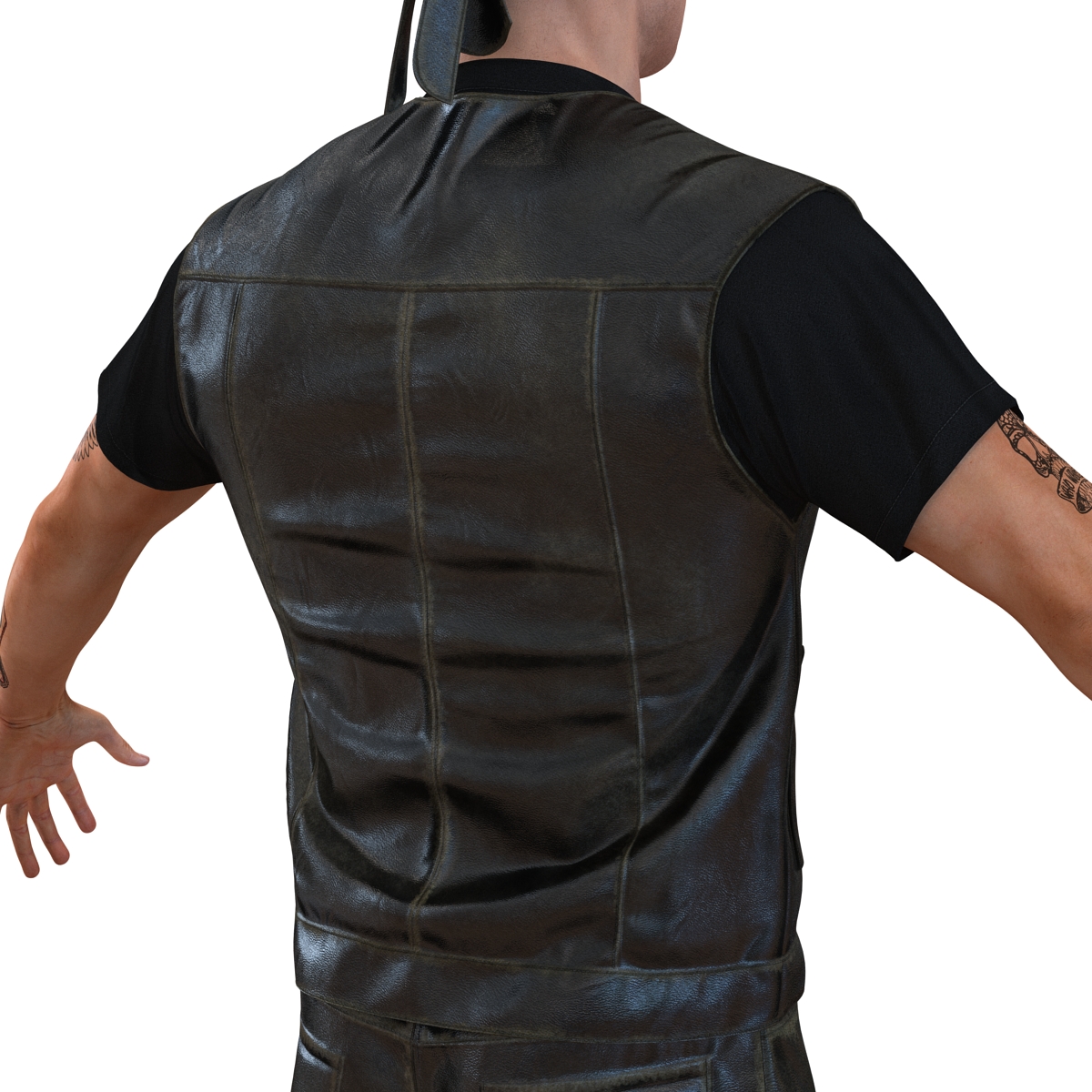 Biker Man Generic 3D