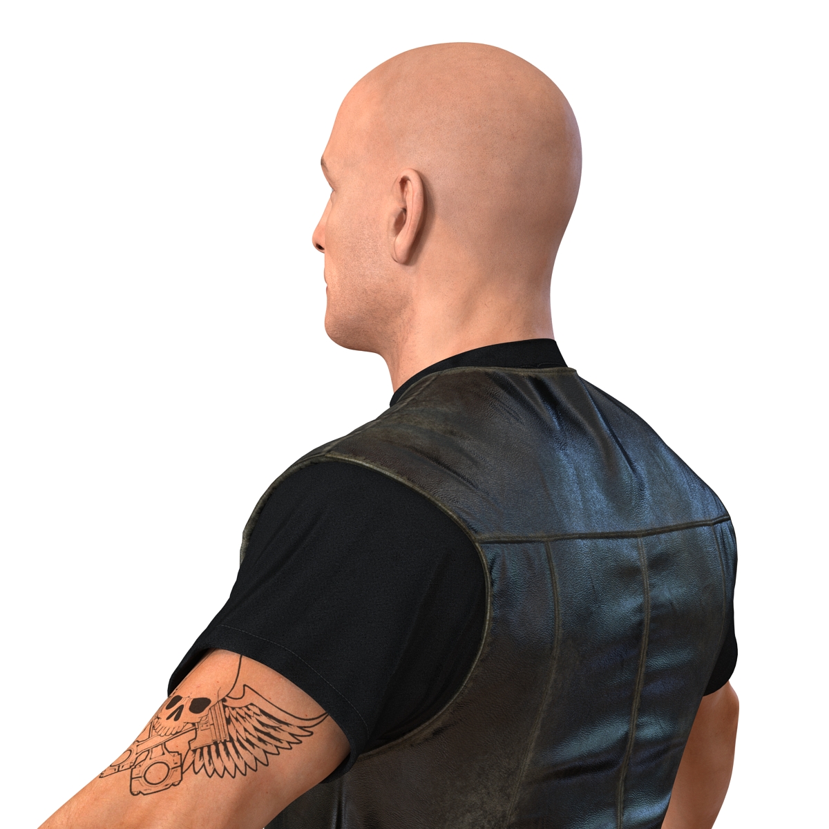 Biker Man Generic 3D