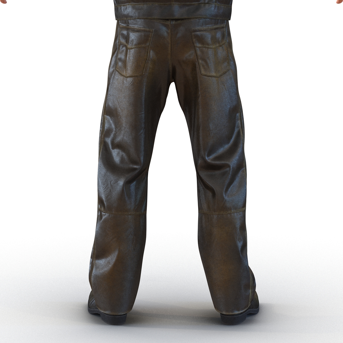 Biker Man Generic 2 3D model