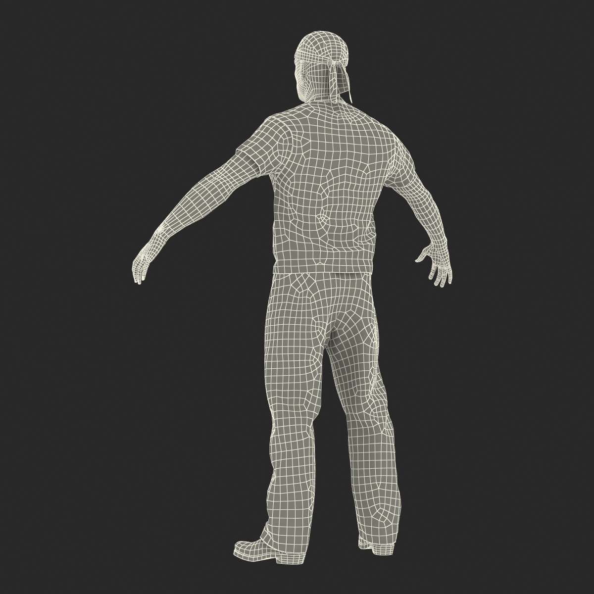 Biker Man Generic 3D