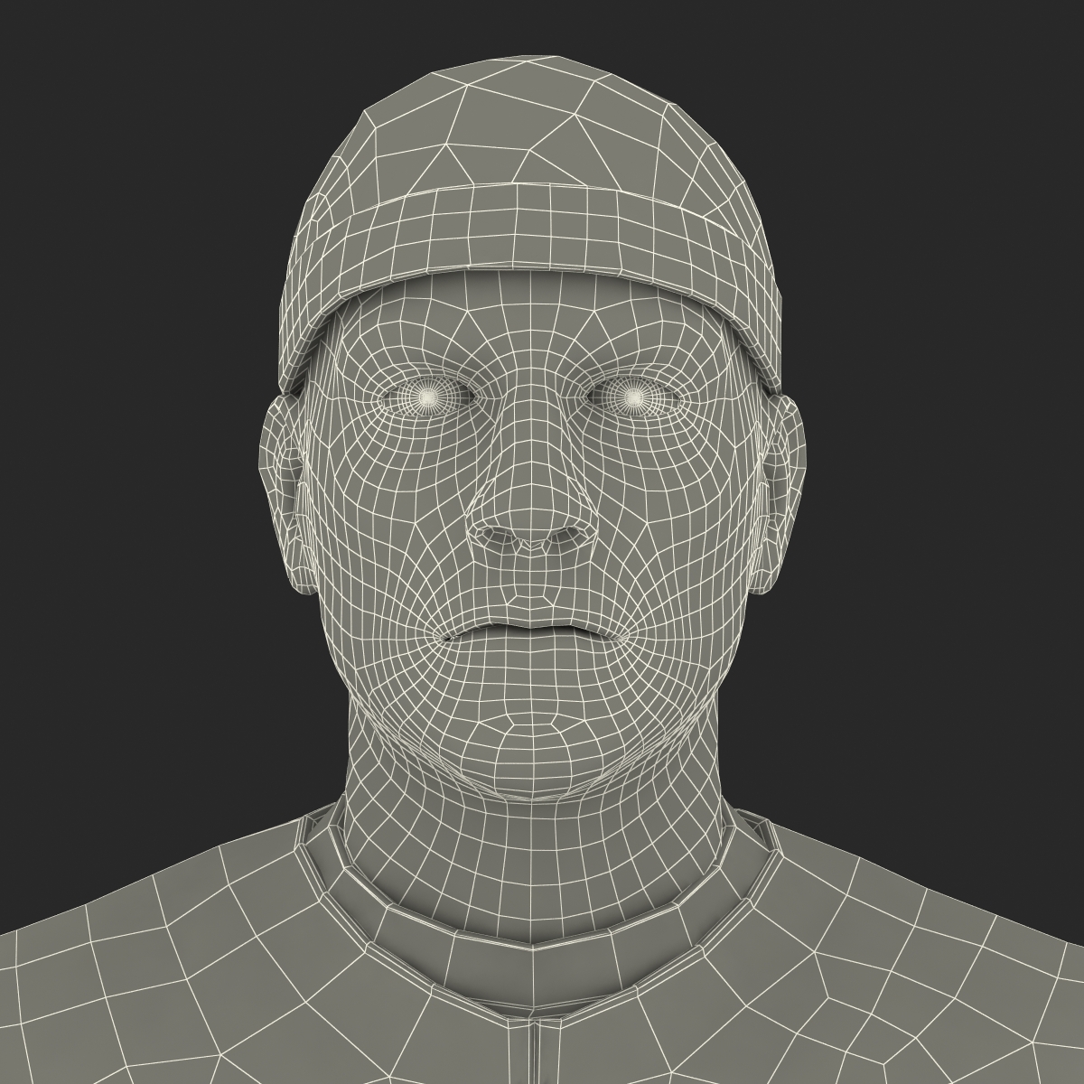 Biker Man Generic 3D