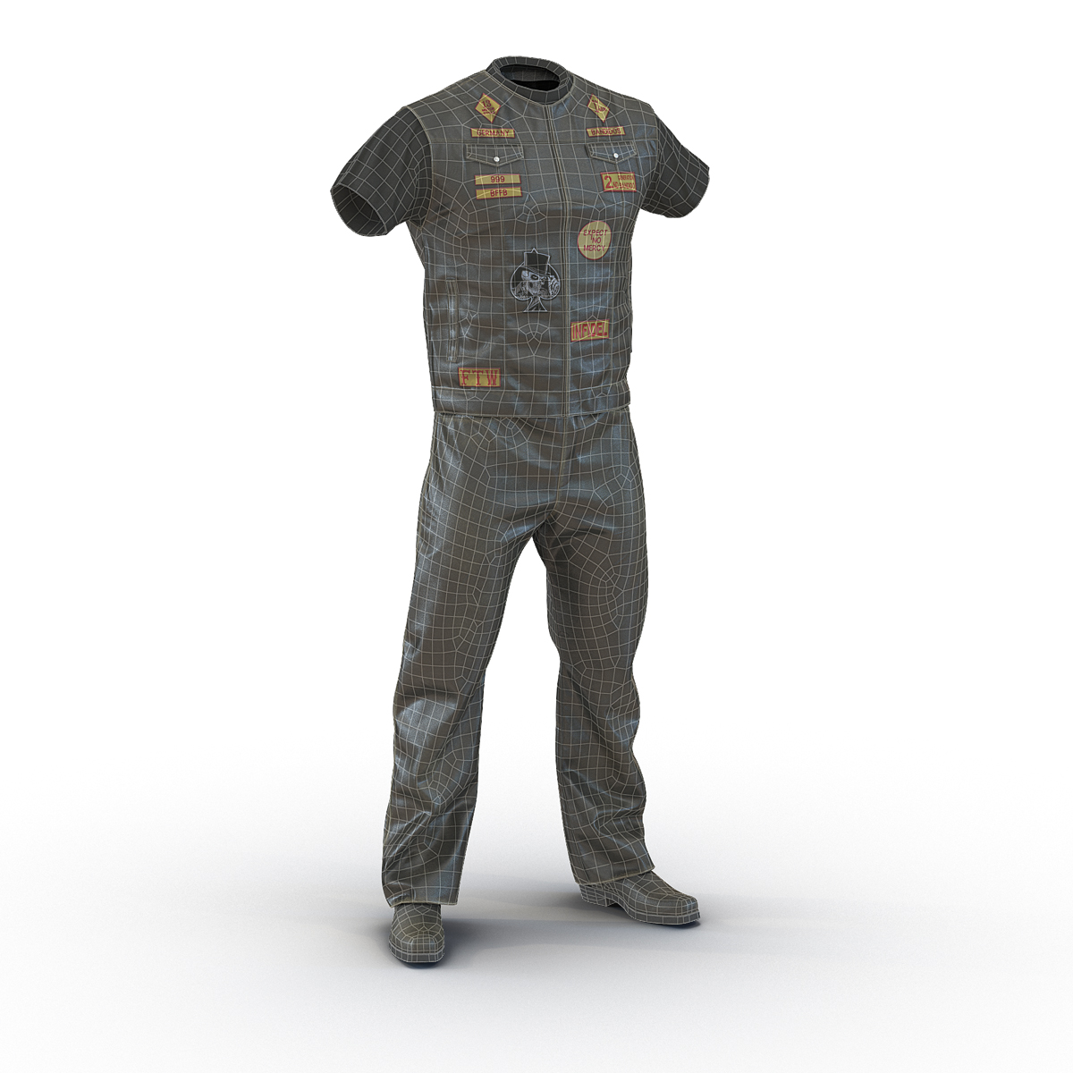 Biker Outfit 3D