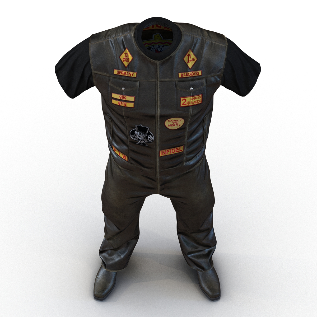 Biker Outfit 3D