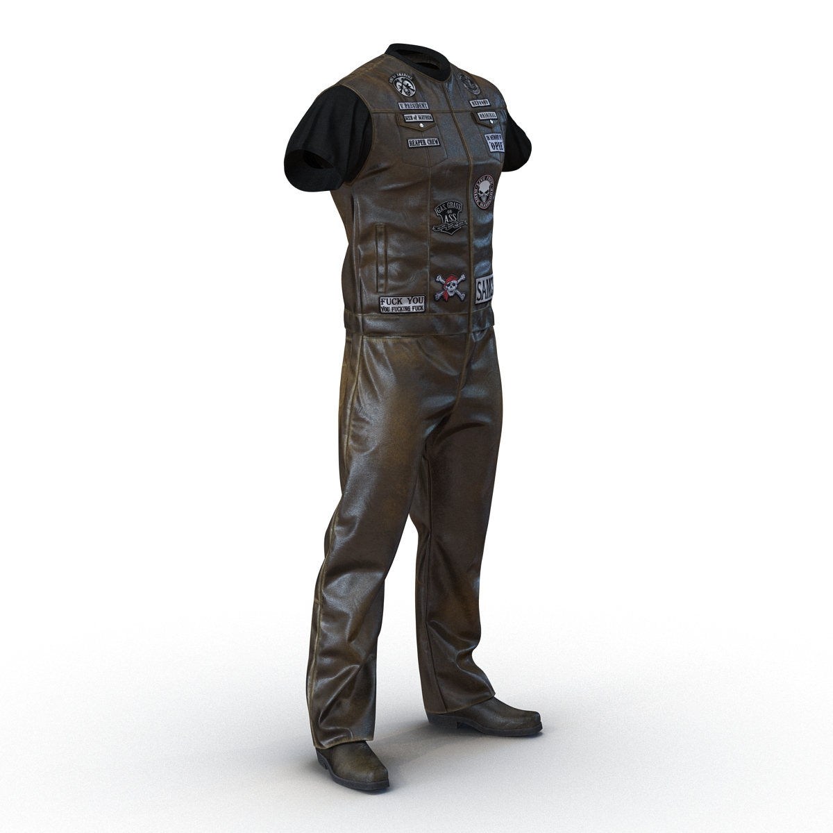 Biker Outfit 2 3D model