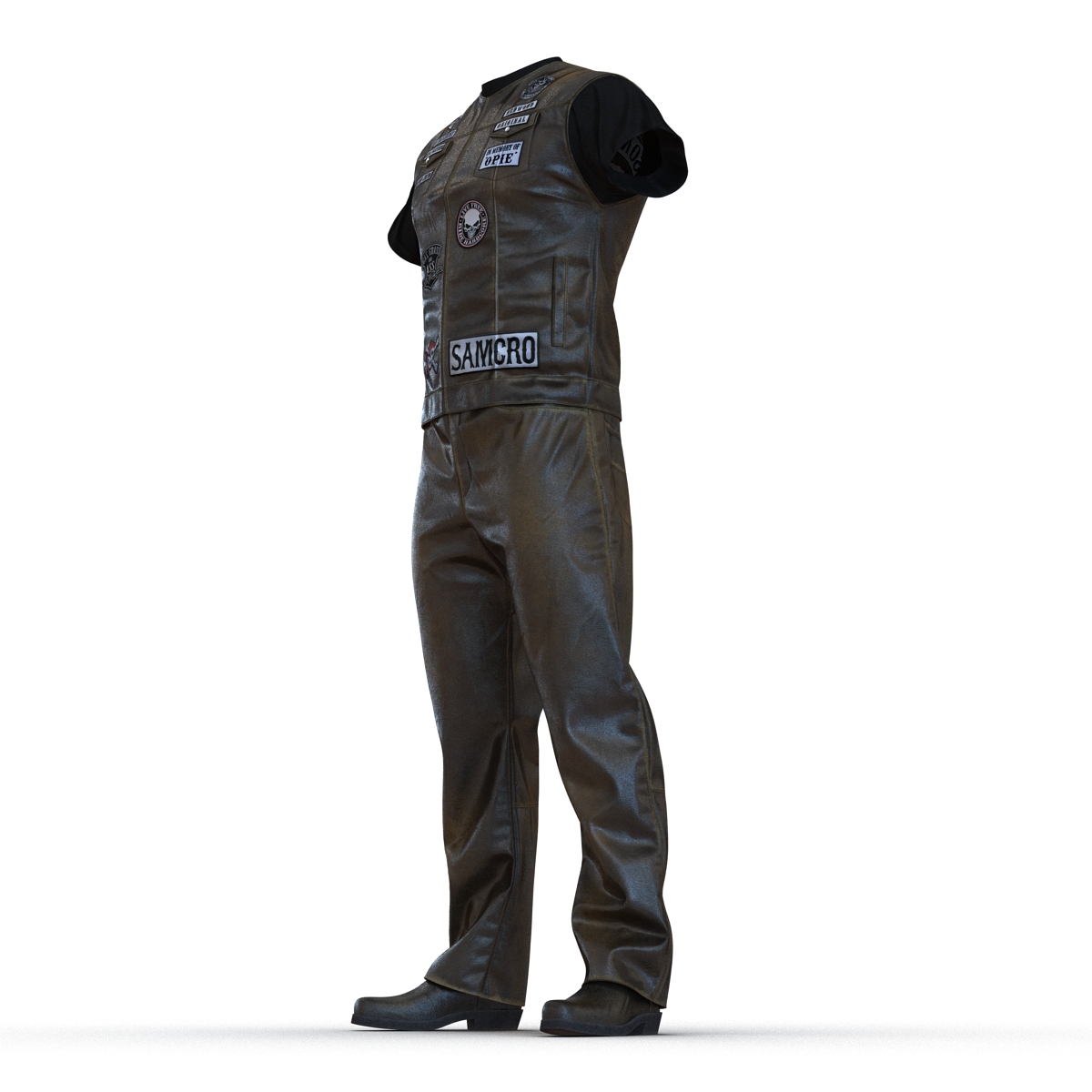 Biker Outfit 2 3D model