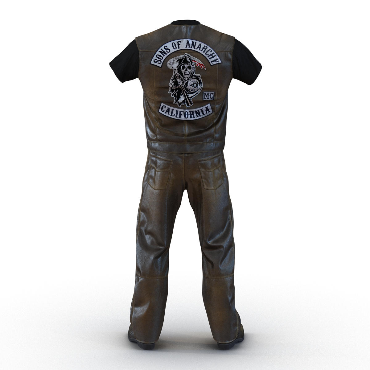 Biker Outfit 2 3D model