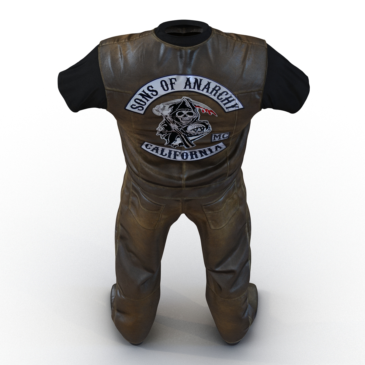 Biker Outfit 2 3D model