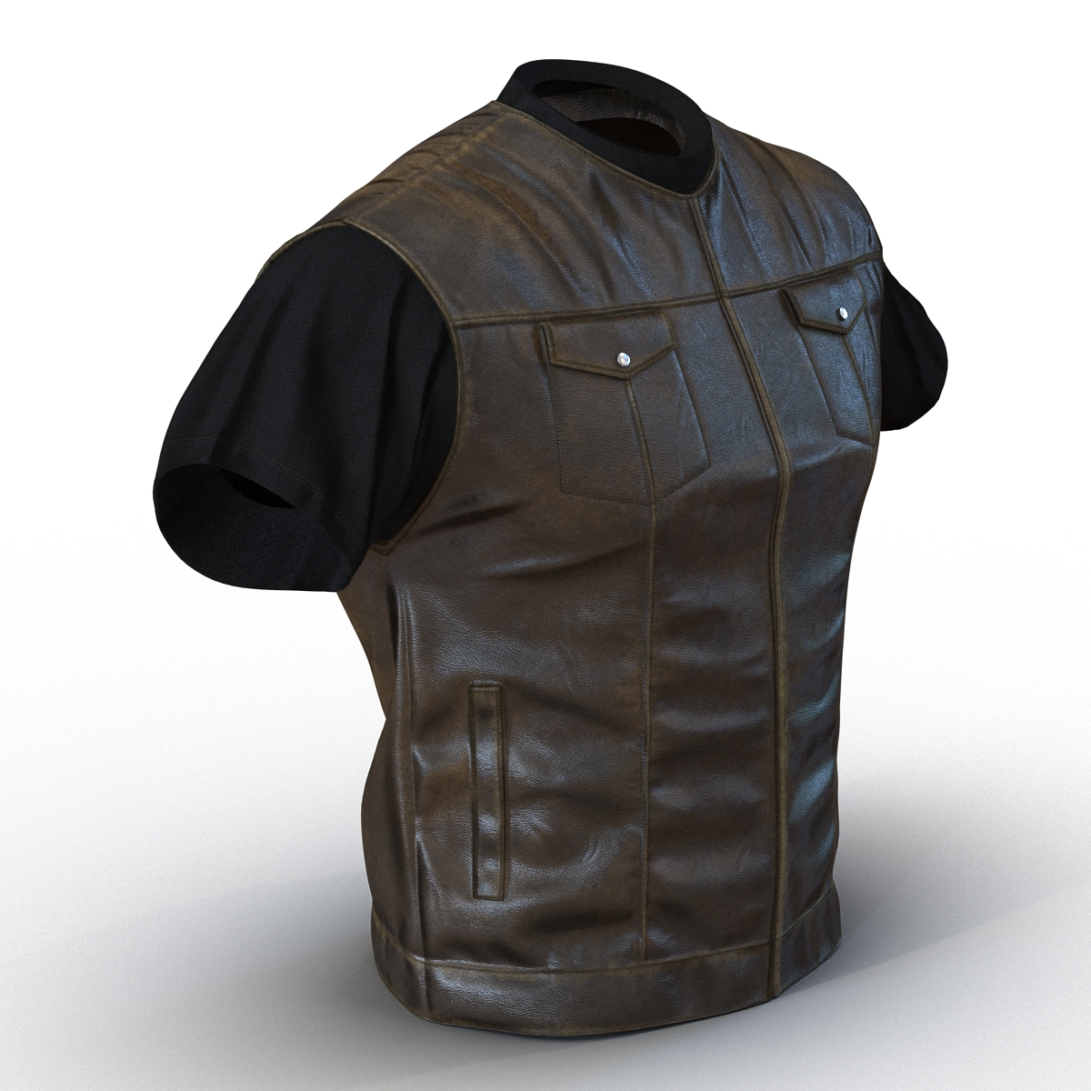 3D model Biker Vest Generic 2