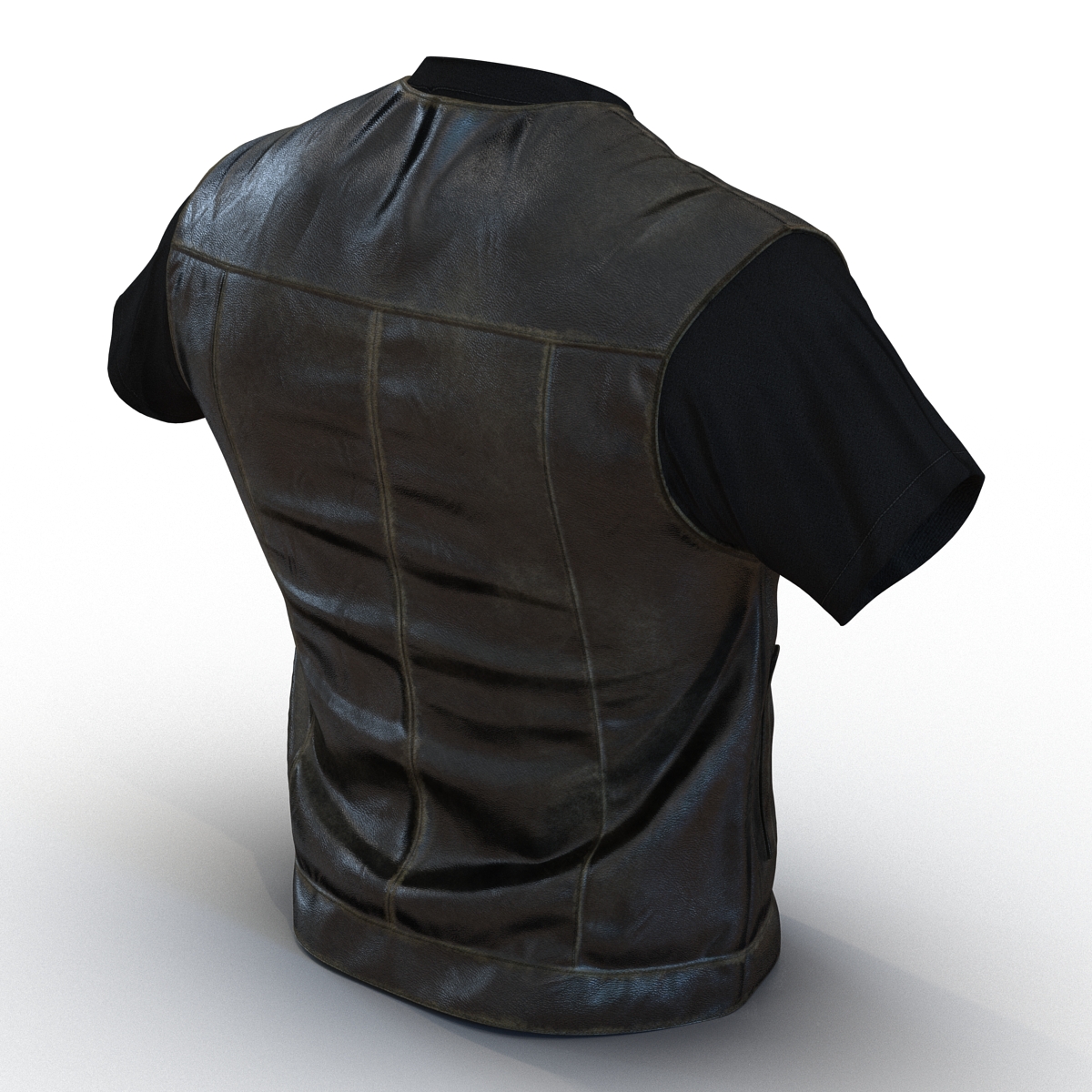 3D Biker Vest Generic model