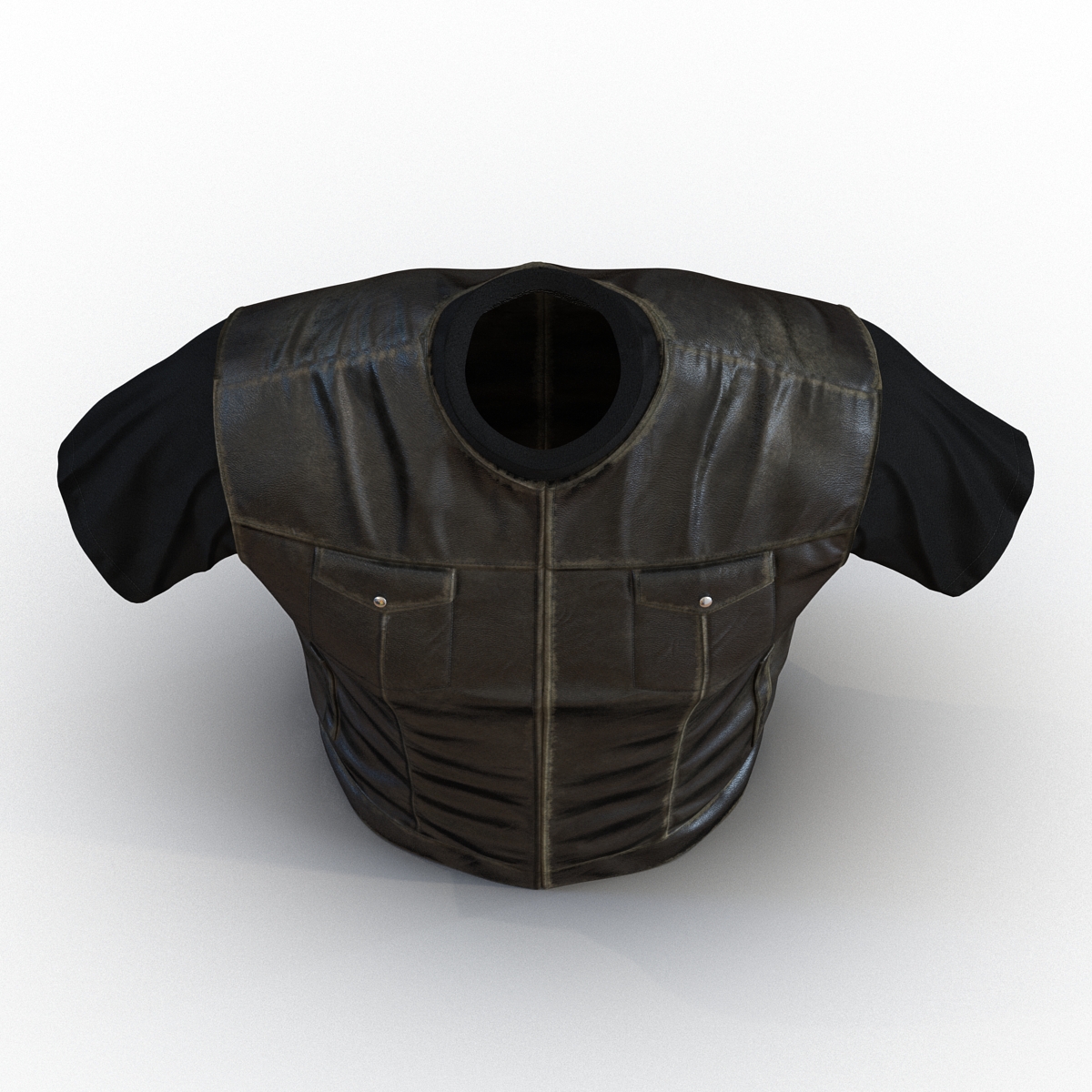 3D Biker Vest Generic model