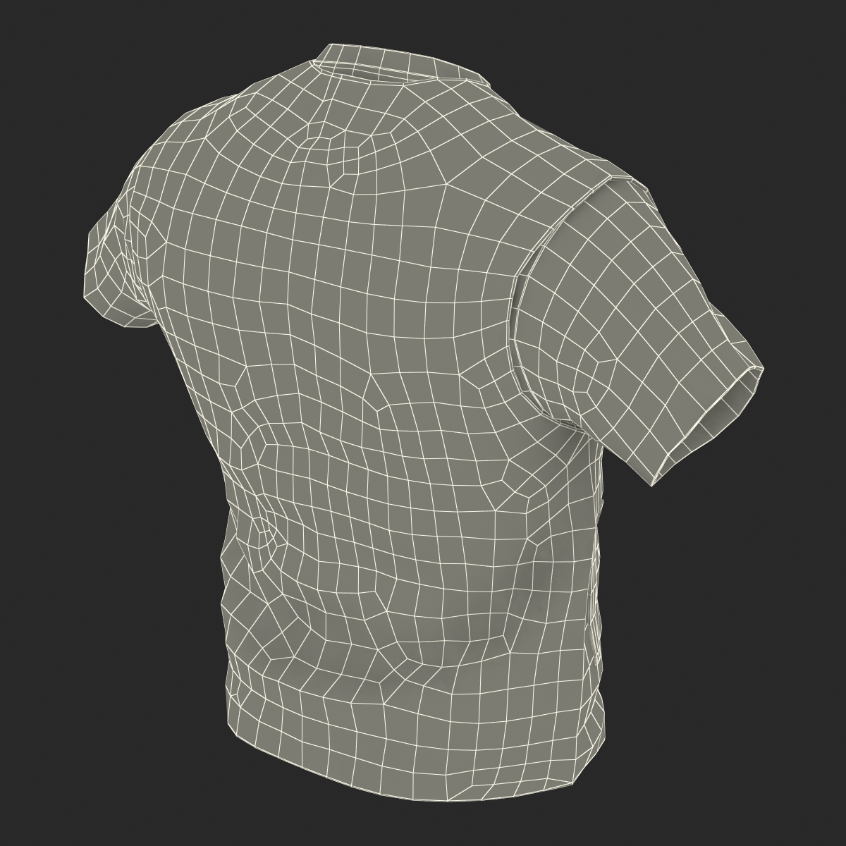 3D Biker Vest Generic model