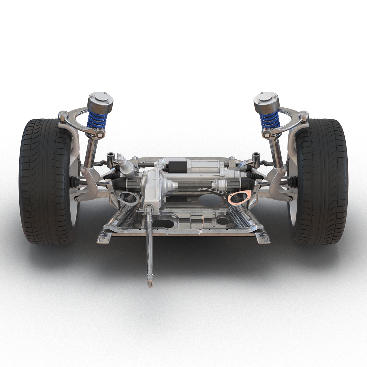 3D model SUV Front Suspension