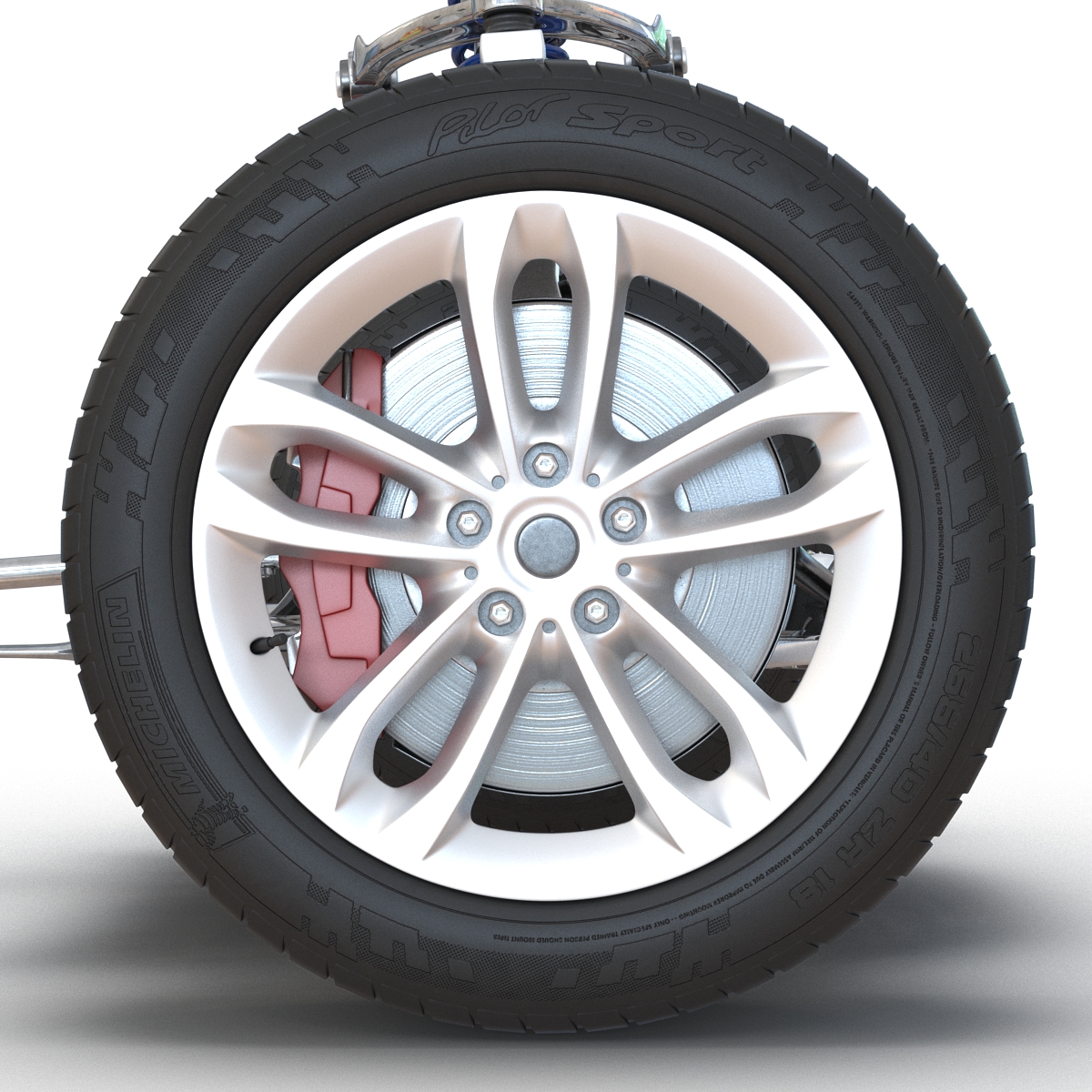 3D model SUV Front Suspension