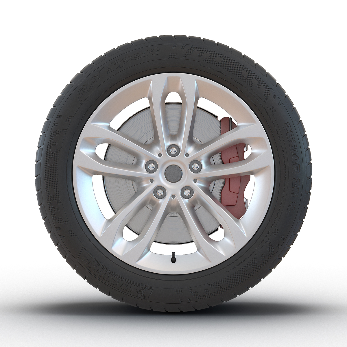 SUV Wheel 3D model