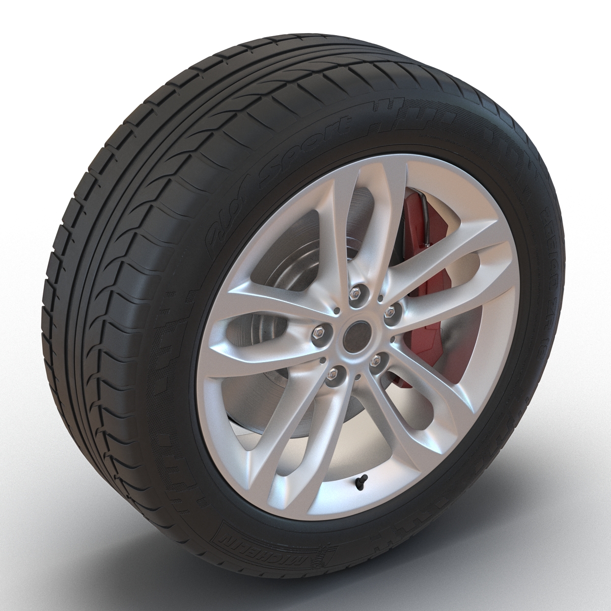 SUV Wheel 3D model