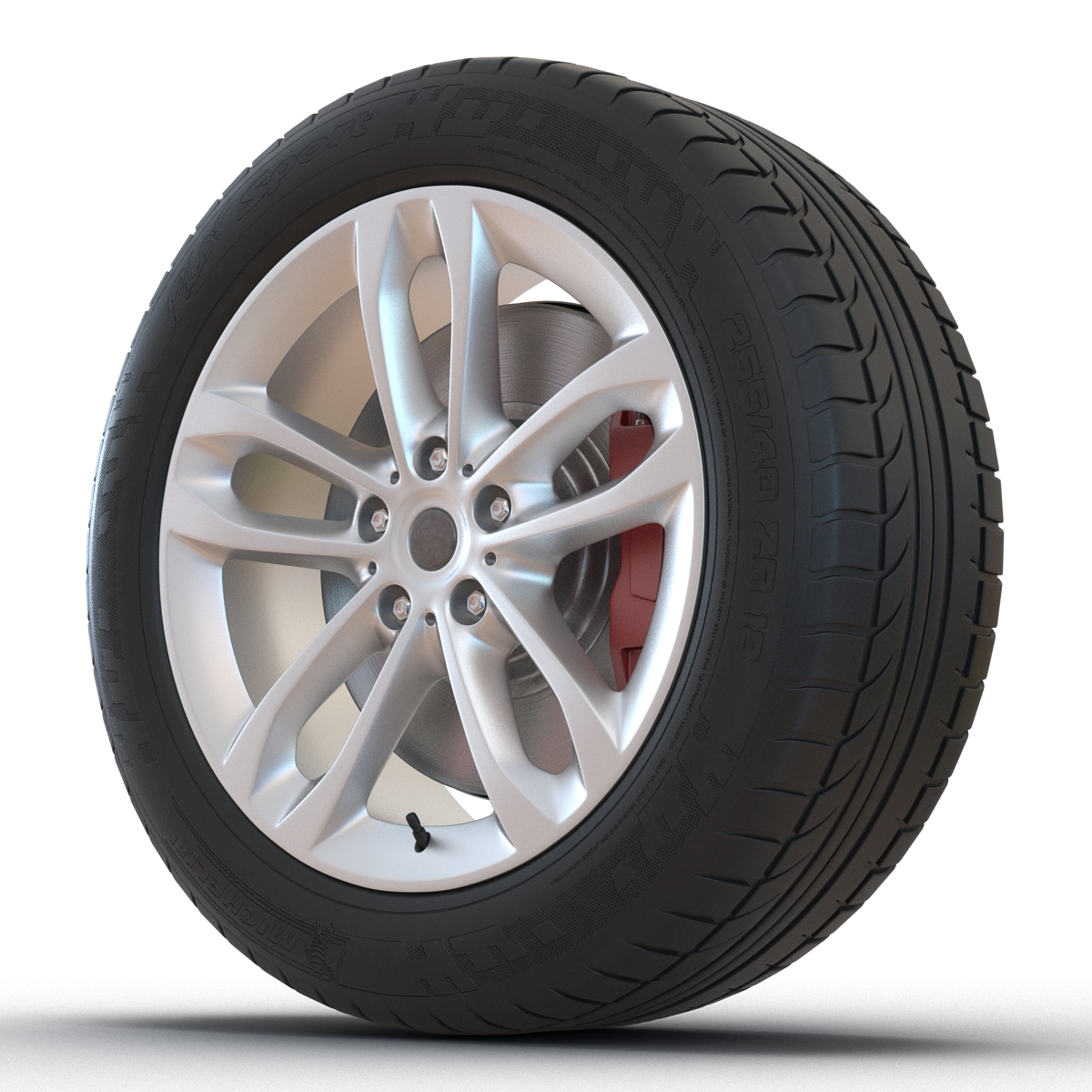 SUV Wheel 3D model