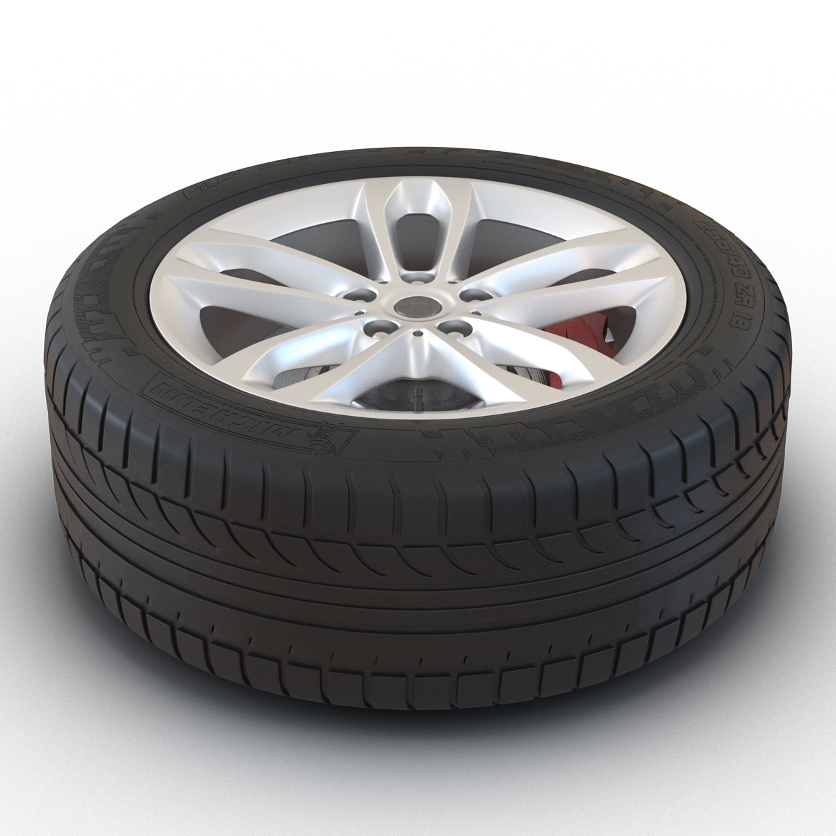 SUV Wheel 3D model