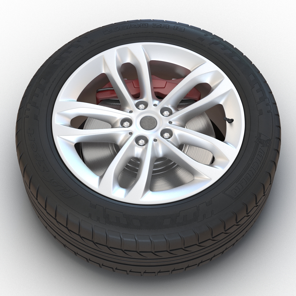 SUV Wheel 3D model