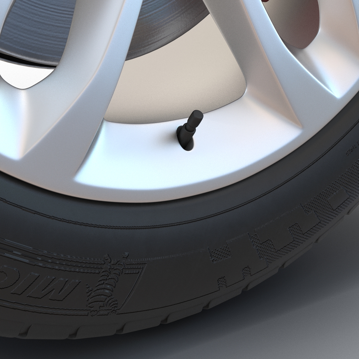 SUV Wheel 3D model