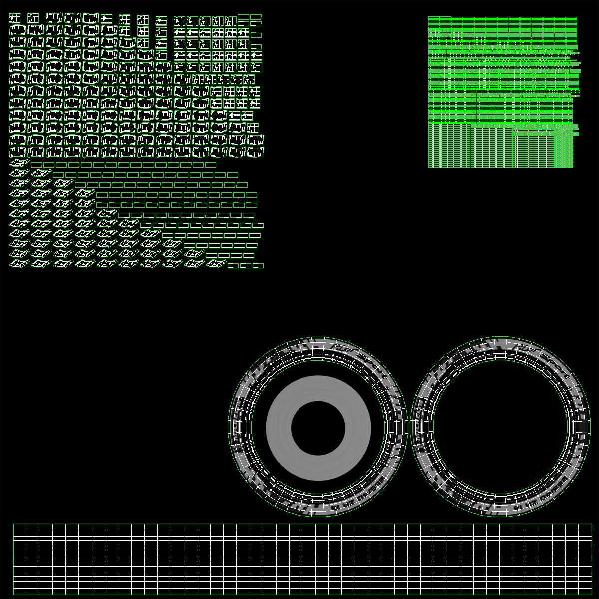 SUV Wheel 3D model