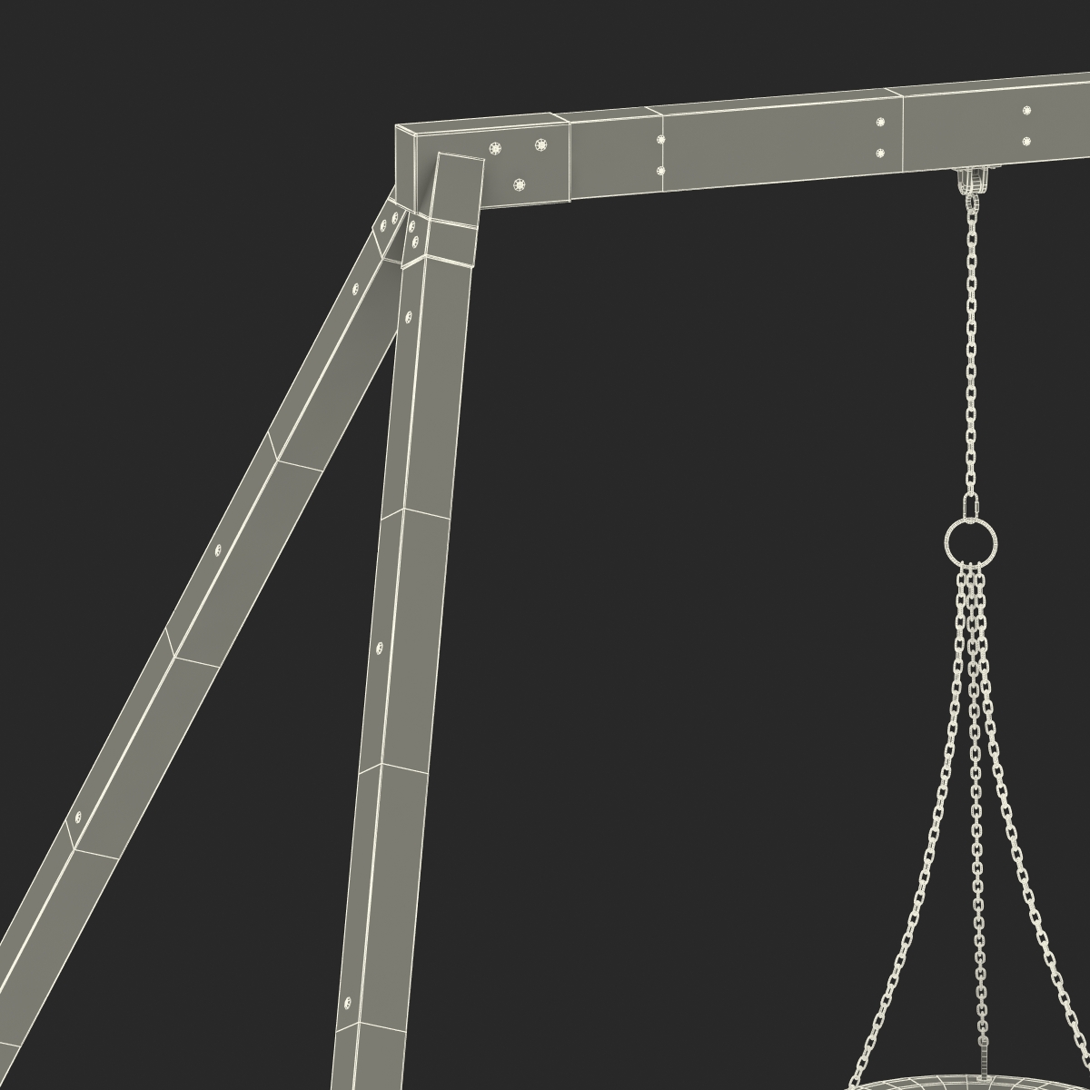 3D model Tire Swing