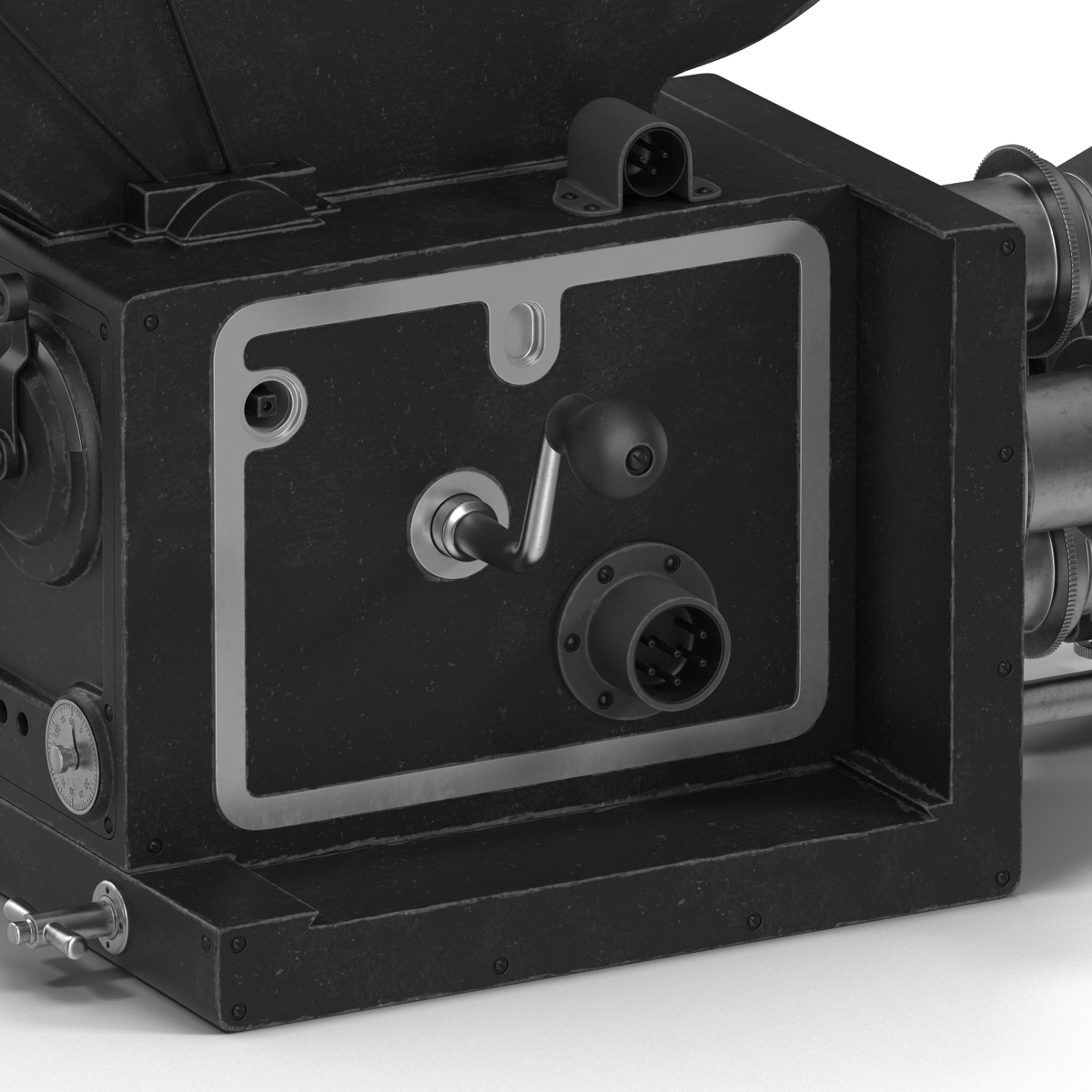 3D model Vintage Video Camera