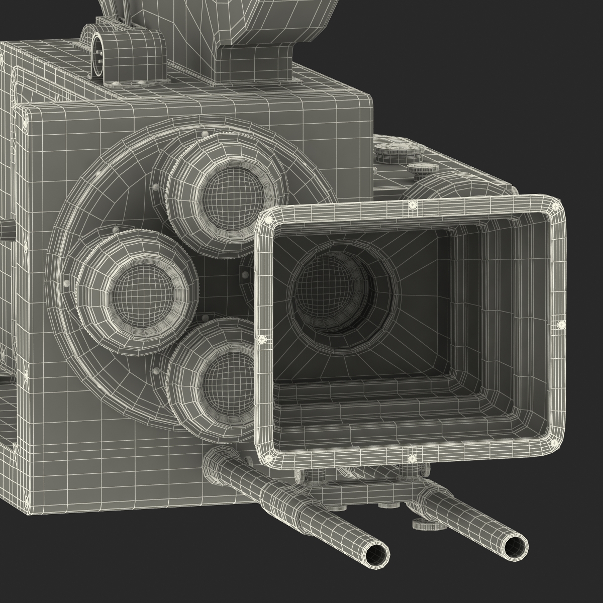 3D model Vintage Video Camera