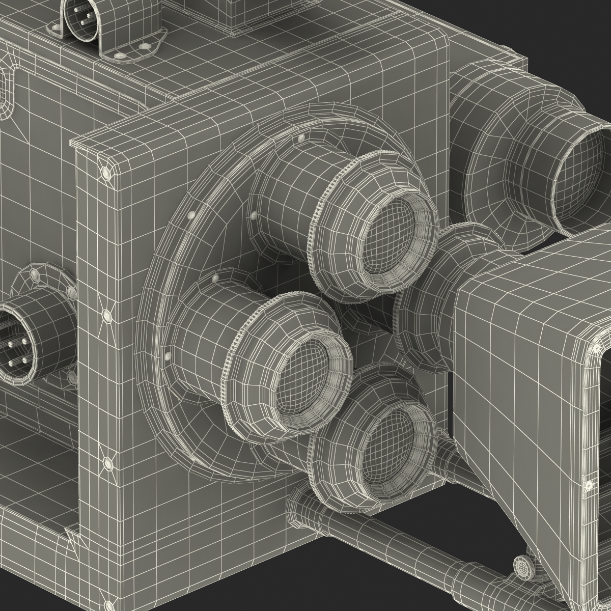 3D model Vintage Video Camera