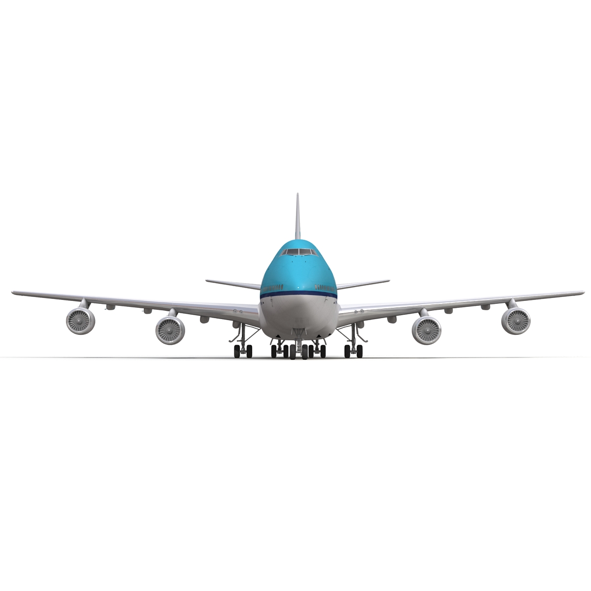 Boeing 747 200B KLM 3D model