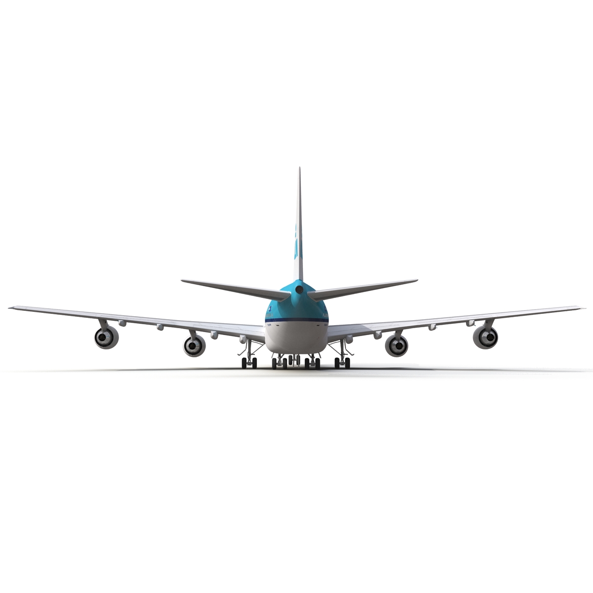 Boeing 747 200B KLM 3D model