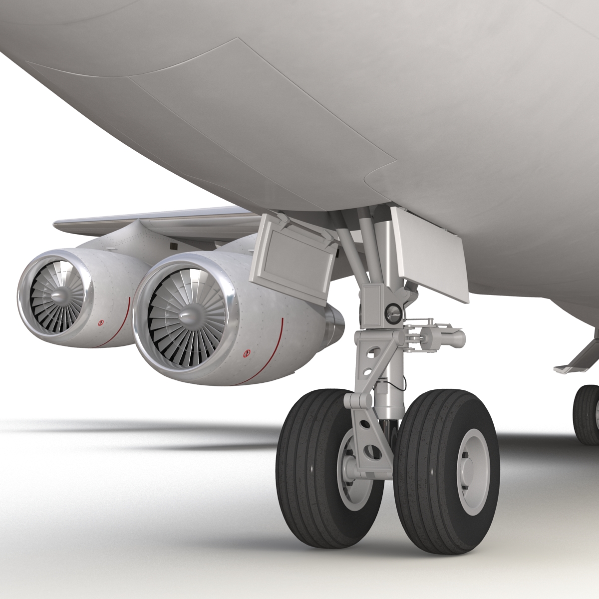 Boeing 747 200B KLM 3D model