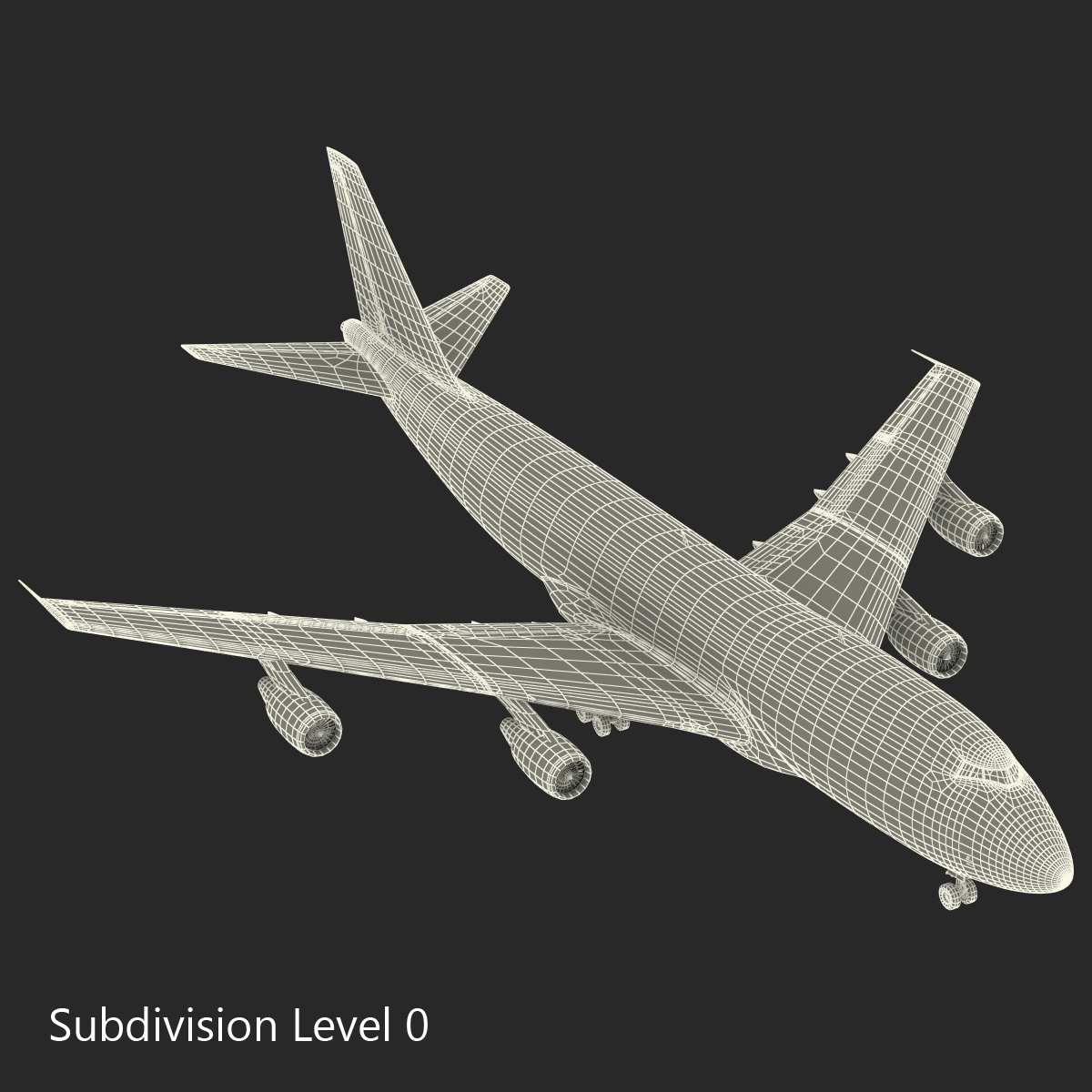 Boeing 747 200B KLM 3D model