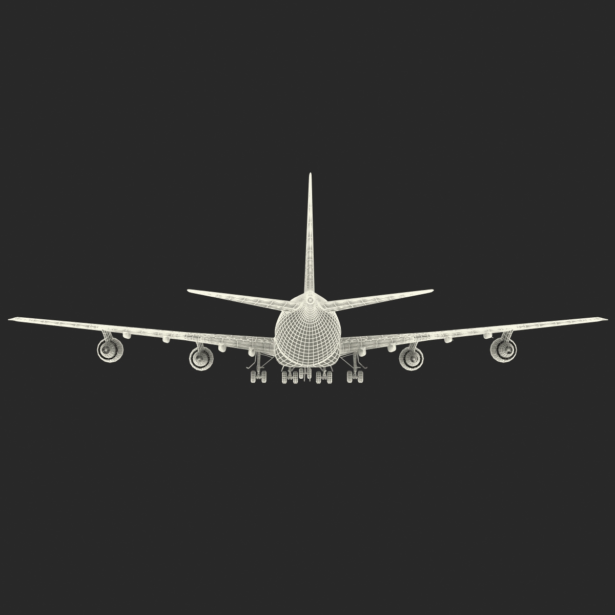 Boeing 747 200B KLM 3D model