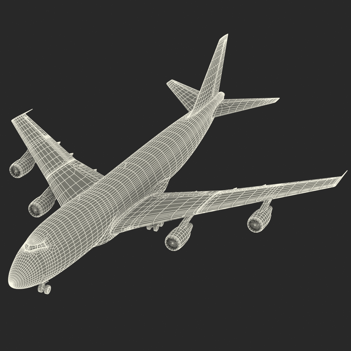 Boeing 747 200B KLM 3D model