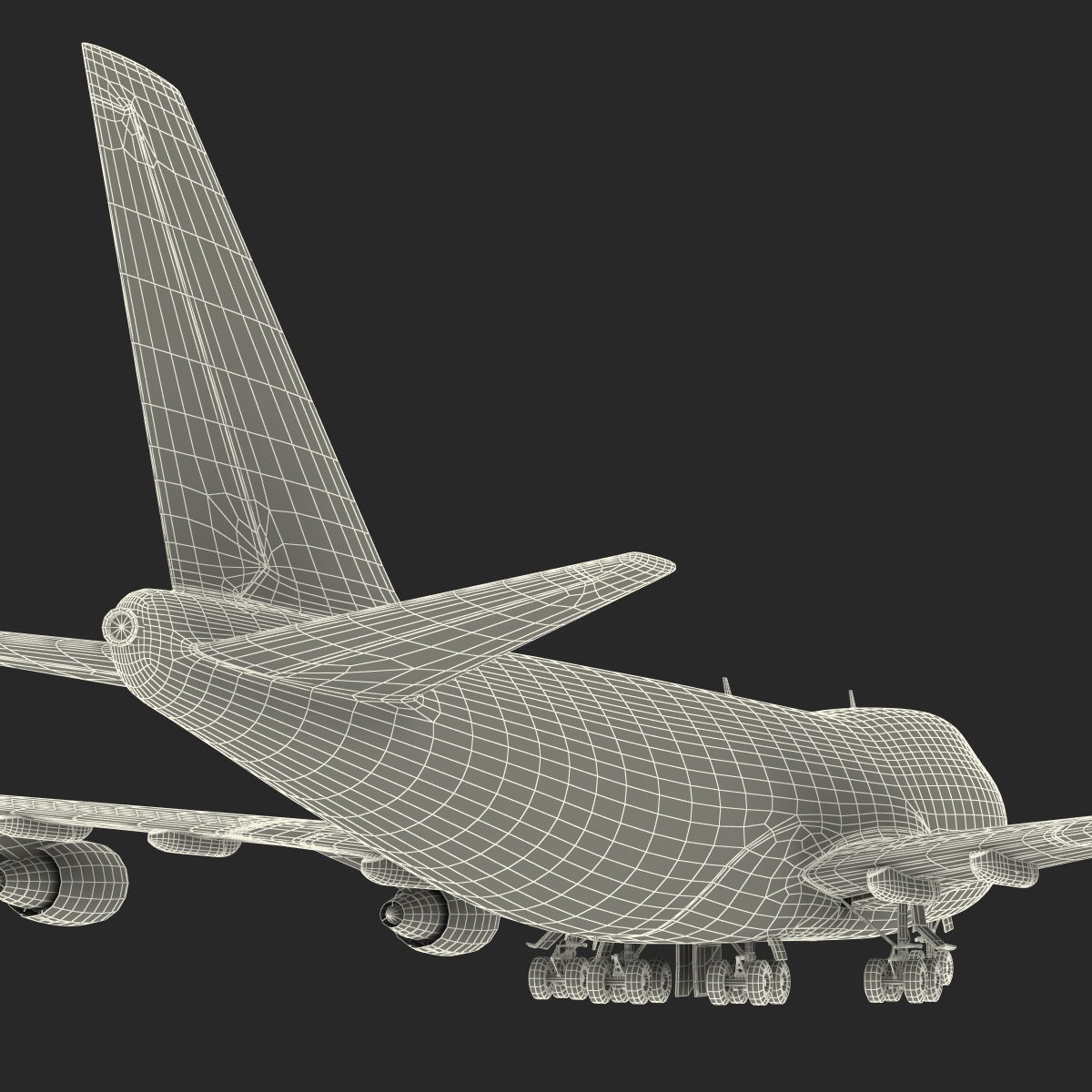 Boeing 747 200B KLM 3D model