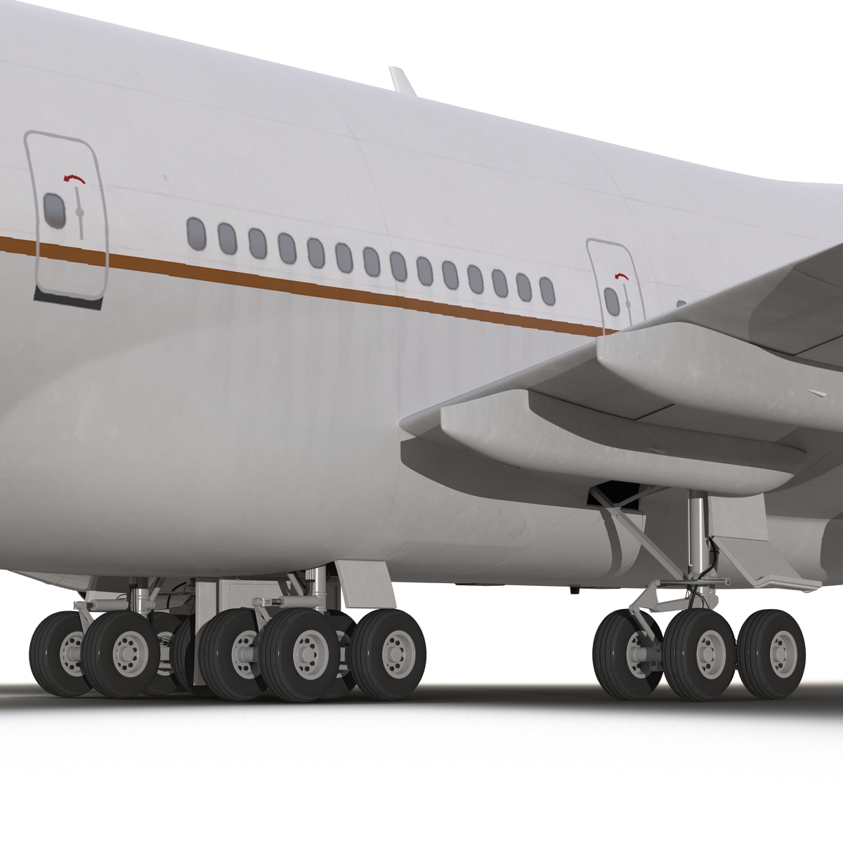 Boeing 747 200B United 3D