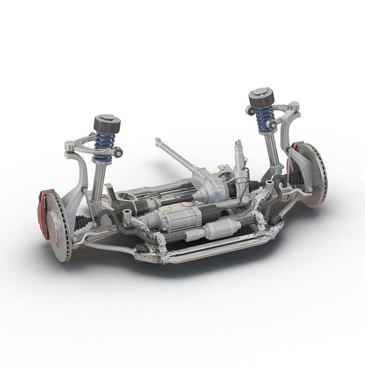 SUV Front Suspension 2 3D