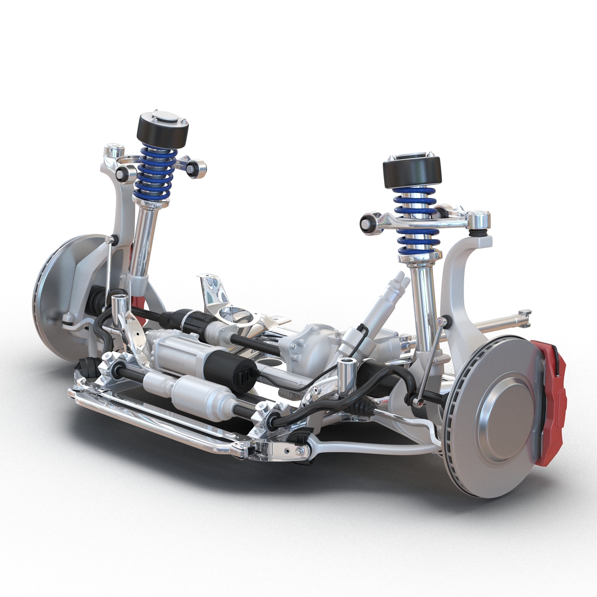 SUV Front Suspension 2 3D