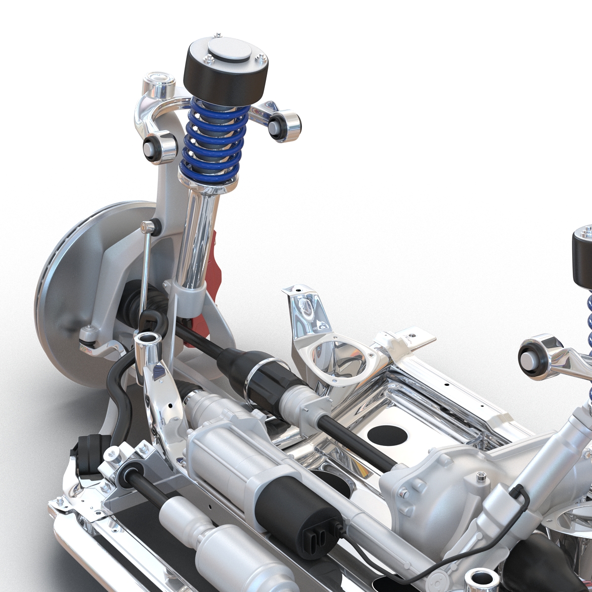 SUV Front Suspension 2 3D